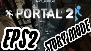 ЗАКЛЕШЕН СЪМ В ЛАБОРАТОРИЯ ОПРАВЛЯВАНА ОТ РОБОТИ ЕПИЗОТ 2-Portal 2