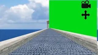 Middle Ages fantasy green screen  # 1 (bridge)