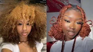☁️PRETTY AND UNIQUE HAIRSTYLES ☁️