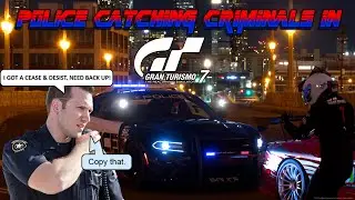 Police Catching Criminals in GT7