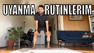 Sabah Rutinlerim - SPOR -KAHVE - KAHVALTI - VLOG 1