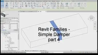 Revit Families   Simple Duct Damper part 4