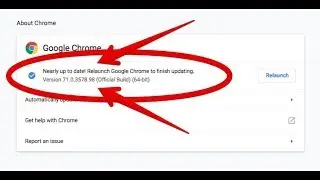 How to check version and update google chrome 2019