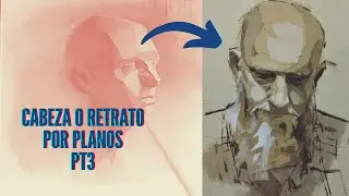 Descubre como terminar un retrato con muy poco en pintura.