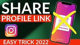How To Share Instagram Profile Link on iPhone I Instagram Account URL link I Technical Beardo