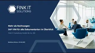 Webinar | Mehr als Rechnungen: SAP VIM für alle Dokumentarten im Überblick