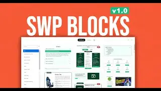 Introducing SWP BLOCKS: Your Ultimate Affiliate & Blogging Solution!