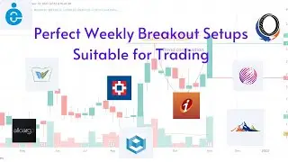 Weekly Breakout stock setups for Positional and Swing Trading | Stock Charts | Positional Trading