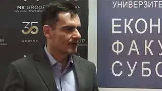 Protokol o saradnji sa kompanijom MK Group: Aleksandar Grubor, dekan Ekonomskog fakulteta u Subotici