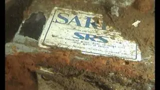 Погружение на рэк Земснаряда «Балхаш» в 2005 году. Балтийское море в районе Калининграда.