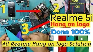 Realme 5i Hang On Logo New Solution / Realme 5,5i,3i Logo Stock solution / Realme Hang On Fix Done