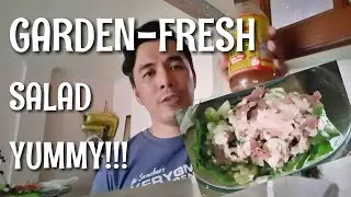 FILIPINO KETO: GARDEN-FRESH KETO SALAD WITH MY VERSION OF SALAD DRESSING