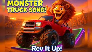 Wheels on the Monster Truck | Happy Kids Songs & Nursery Rhymes!