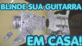 Dolphin Stratocaster noiseless  Blindagem de guitarra e baixo em Papel Alumínio Guitar Shielding