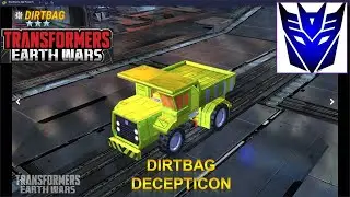 [*/\*] Transformers: Earth Wars - Unlock Decepticon DIRTBAG (3 STAR) and Gameplay