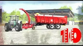 FS 17 / aventure suivie / épisode 10  /maps hagenstedt [ ensilage de Maïs ]