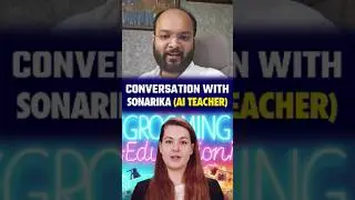 Chandan Sir Conversation With Sonarika (AI Teacher) #shorts