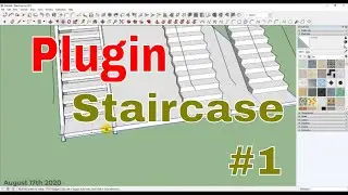 SketchUp Tutorial: Plugin Create Staircase Single Flight | NTD