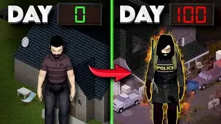 I Survived 100 days in Hell in Project Zomboid