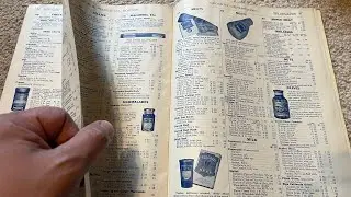 Unintentional ASMR: 1928 Grocery Store Catalog