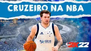NBA 2K22 CRUZEIRO NA NBA - APRENDA A CUSTOMIZAR O UNIFORME E ARENA NO MYTEAM