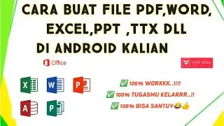 Cara membuat file pdf terbaru di hp android mudah