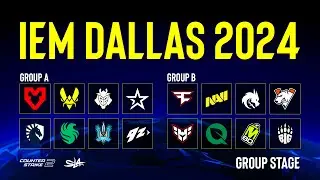 День 3 | IEM Dallas 2024 | Group Stage | КРИВОЙ ЭФИР
