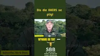 Dis julle as ouers se plig!