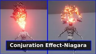 Absorption and Conjuration Effect - UE4 Niagara Tutorial