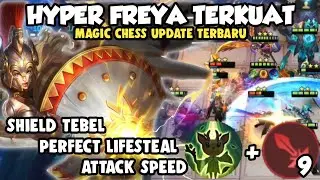 EVA 3 + 9 WEAPON MASTER HYPER FREYA TERKUAT META TERBARU MAGIC CHESS MOBILE LEGENDS