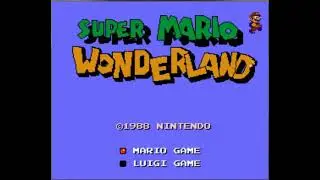 Super Mario Bros. Wonder but remade in NES style (1988) - fan game by Nimaginendo Games 2023