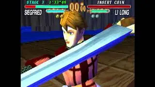 Soul Blade Siegfried Ending Gameplay Vintage Game Childhood Memories Playstation