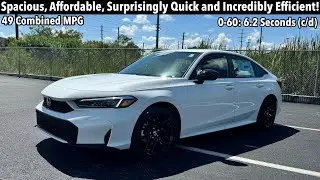 2025 Honda Civic Sport Hybrid: TEST DRIVE+FULL REVIEW