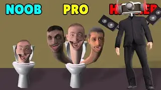 NOOB vs PRO vs HACKER in Skibidi Toilet Horror