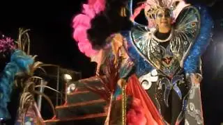 Carnavales de Corrientes 2014: Marcelo Zalazar y Fiorella Estigarribia