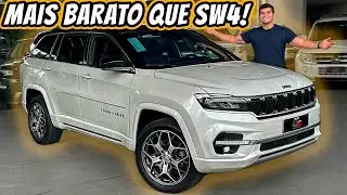 Jeep Commander Overland Diesel 2022 - Esse é o Compass com 7 lugares e design DUVIDOSO