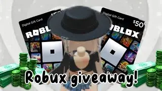 Robux giveaway in honor of 1k subscribers! (Closed)