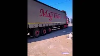 Капец пневмоподвеске дотяну до разгрузки. #большегруз #daf #дальнобой