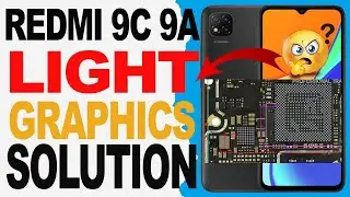 Redmi 9C 9A no display light no display graphics solution  🇮🇳 ☎ ☎🔧💯🆗🤔