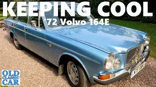More Volvo 164 E fettling - classic old-style car numberplates are fitted to the 1972 164E etc