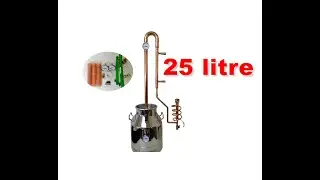 imbik usta 25 litre 35 mm tasarım parrotlu  potstill imbik