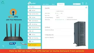 Remotely Access Servers using OpenVPN for a Router from anywhere with an open internet | Any Device