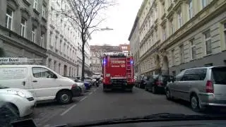 Feuerwehr Einsatz im Sturm