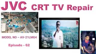 JVC CRT TV // Model No - AV-21LMG4