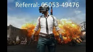 PUBG referral code:05053-49476           PUBG is now free to play