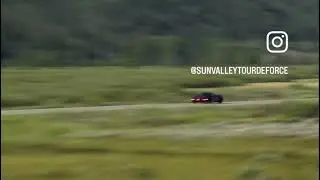 Red McLaren Flyby