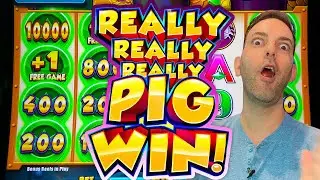 BAM! 1st Jackpot on Bank Buster Pompeii