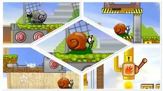 Snail bob 1 (ipad) all bosses (no damage)