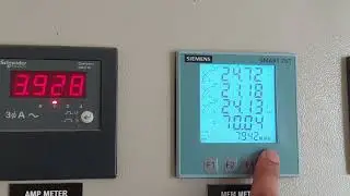 SMART 7KT Siemens Multi Function meter Configuration and How to check KWH consumption.