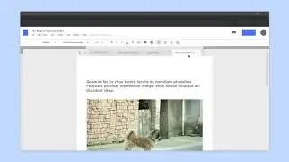 Google Docs Tabs (Concept)